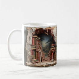 mug with a book design kaffeetasse