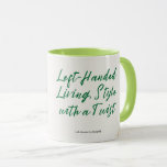 Mug with a Twist Tasse<br><div class="desc">This mug from Left-Handed by Design combines a soothing feel with a warm,  inviting style. Ideal for those who value thoughtful details,  it serves as a gentle reminder to trust your own path.</div>