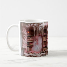 Mug with book design kaffeetasse