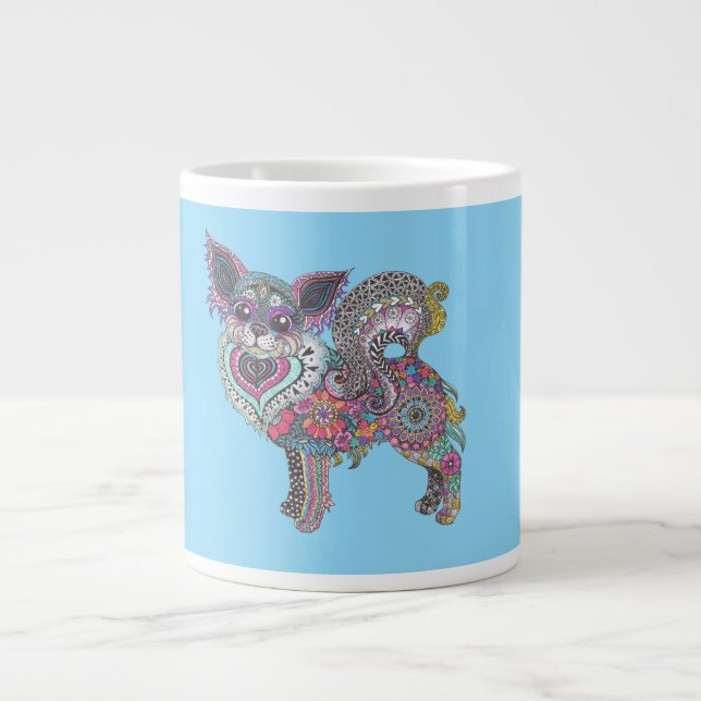 Mug with chihuahua Jumbo-Tasse (Vorderseite)