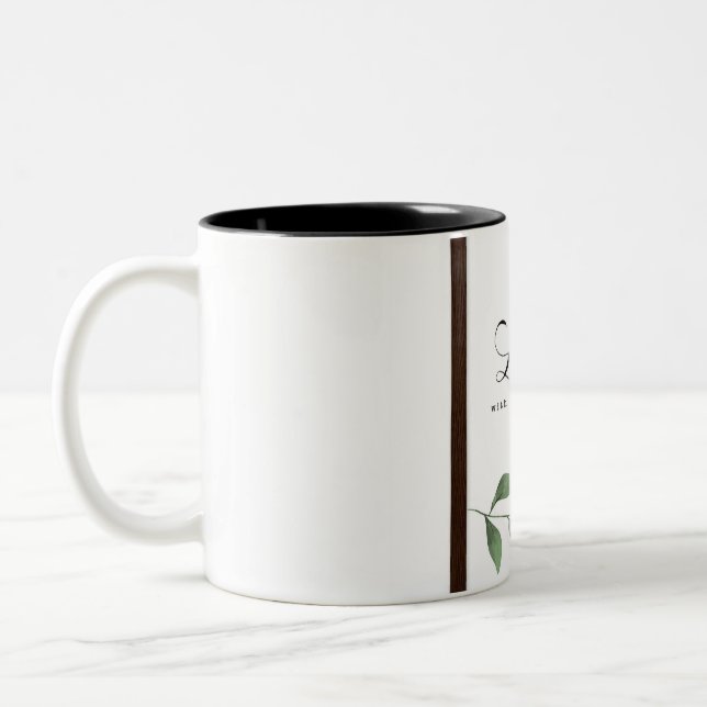mug with verse zweifarbige tasse (Links)