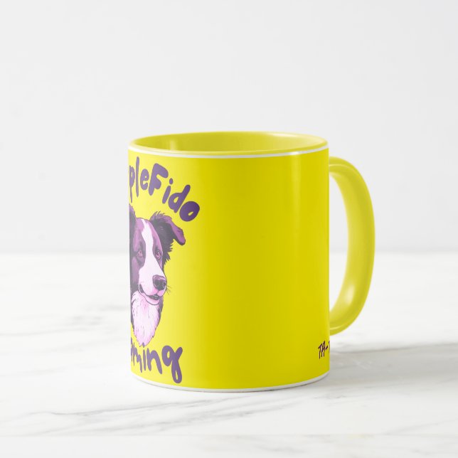  Mug (Yellow) Tasse (VorderseiteRechts)