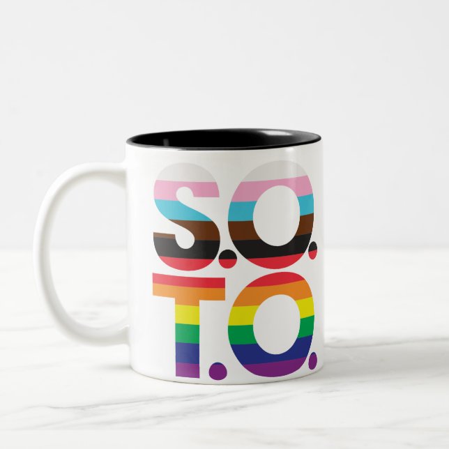 Mug Zweifarbige Tasse (Links)
