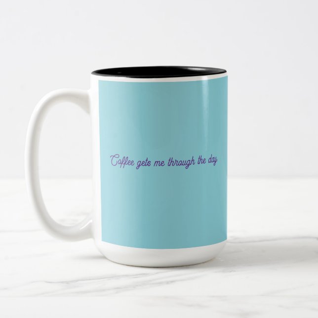 Mug Zweifarbige Tasse (Links)