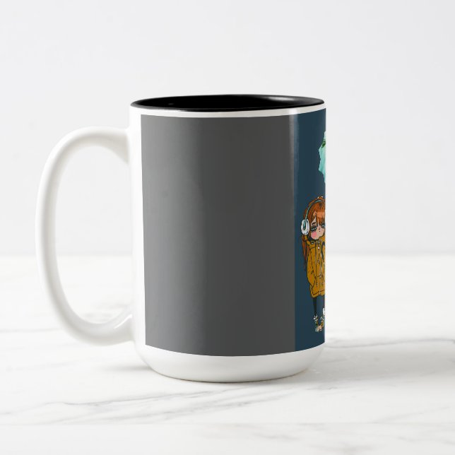 Mug Zweifarbige Tasse (Links)