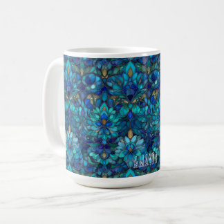 MugAnpassbare Muster für festgehaltenes Glas Kaffeetasse