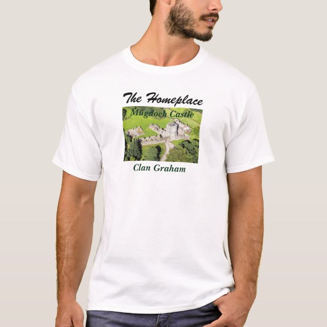 Mugdock Castle - Clan Graham T-Shirt (Vorderseite)