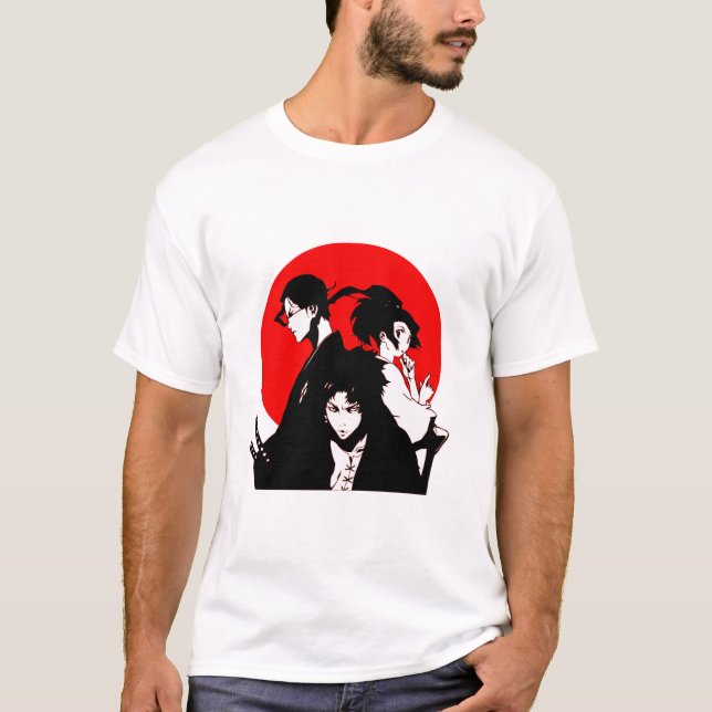 Mugen Jin und Fuu Samurai Champloo T-Shirt (Vorderseite)