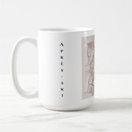 Mugg  Après-ski by Carita K design Kaffeetasse