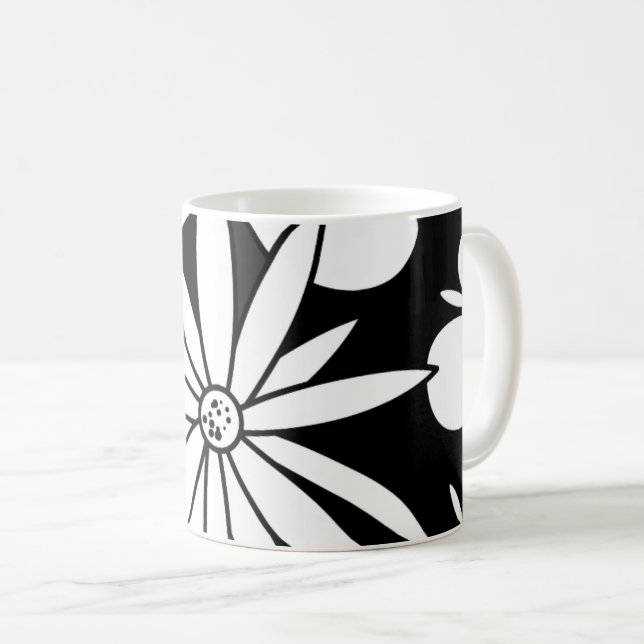 Mugg Blomsterform Kaffeetasse (VorderseiteRechts)