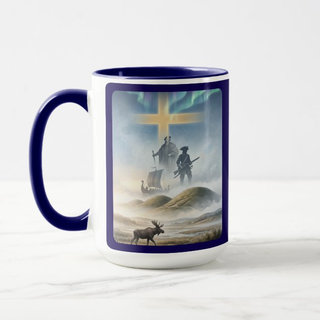 Mugg — Sverige fosterland Tasse (Links)