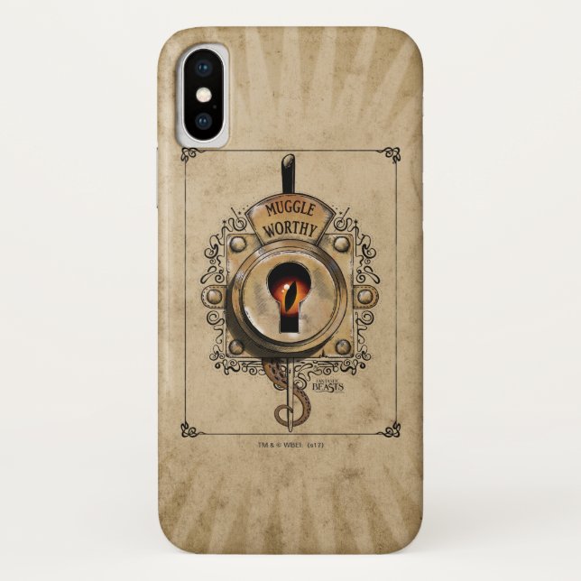 MUGGLE WORTH™ Lock Case-Mate iPhone Hülle (Rückseite)