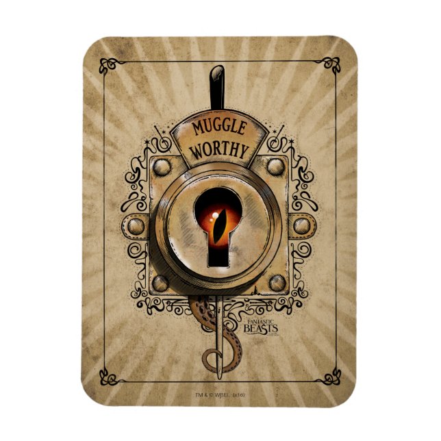 MUGGLE WORTH™ Lock Magnet (Vertikal)