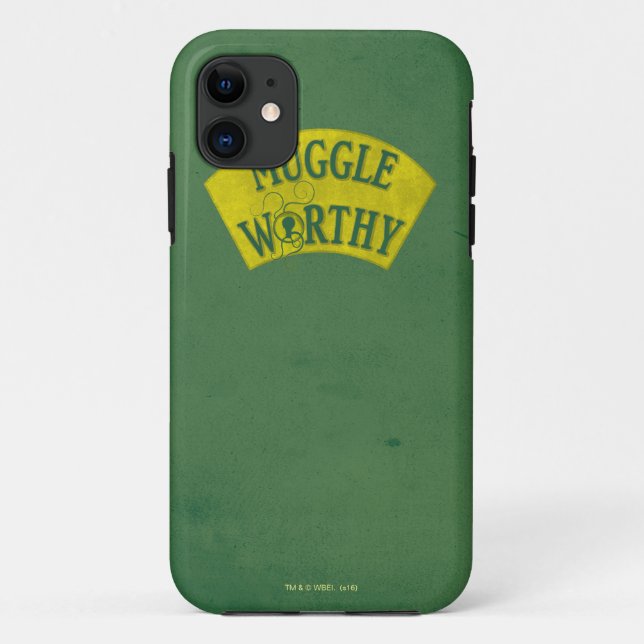 MUGGLE WORTHY™ Case-Mate iPhone HÜLLE (Rückseite)