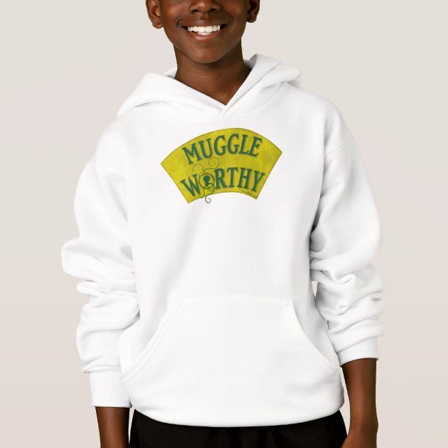 MUGGLE WORTHY™ HOODIE (Vorderseite)