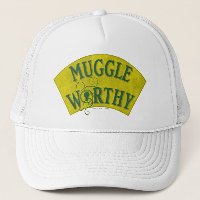 MUGGLE WORTHY™ TRUCKERKAPPE (Vorderseite)