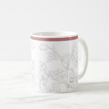 Mughal-Design auf einem klassischen Becher