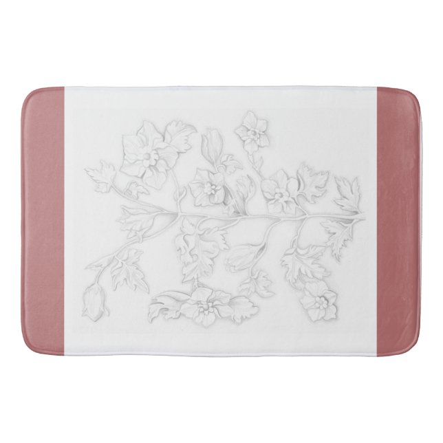 Mughal-Design auf einer Badematte (Vorderseite)