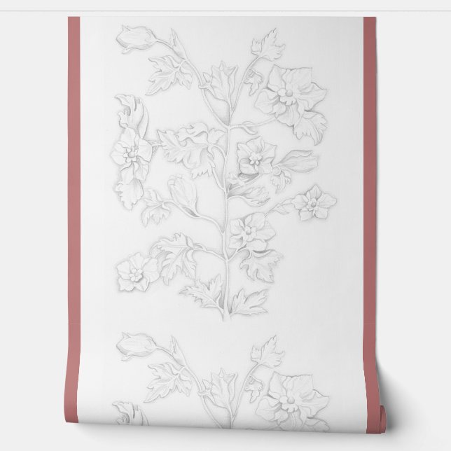 Mughal Design on a  Tapete (Abrollen)