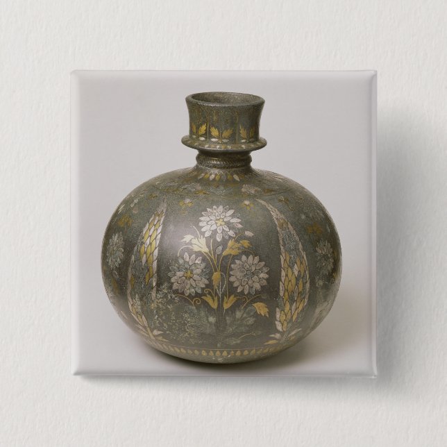 Mughal Flasche (Metallverarbeitung) Button (Vorderseite)