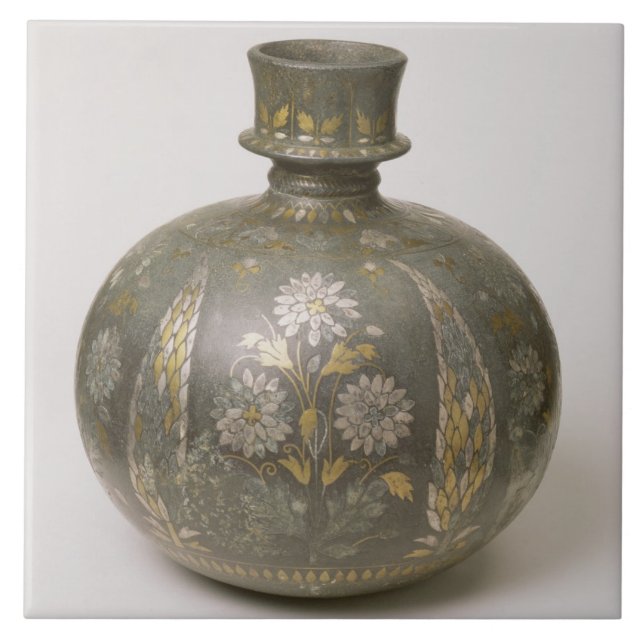 Mughal Flasche (Metallverarbeitung) Fliese (Vorderseite)