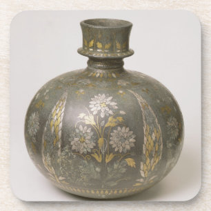 Mughal Flasche (Metallverarbeitung) Untersetzer