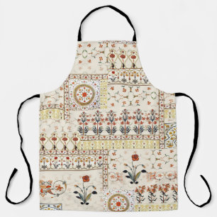 Mughal Floral Paisley: Ethnic Digital Elegance. Schürze