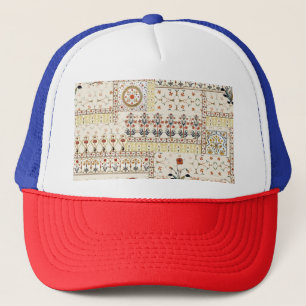 Mughal Floral Paisley: Ethnische digitale Eleganz. Truckerkappe