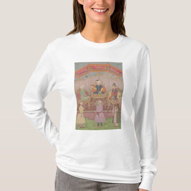 Mughal Kaiser Babur und sein Sohn, Humayan T-Shirt (Vorderseite)