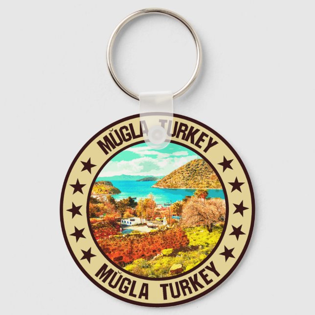 Muğla Schlüsselanhänger (Vorderseite)