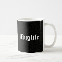 Muglife Funny Spaß Thug Life Parody Vintag Black Tasse