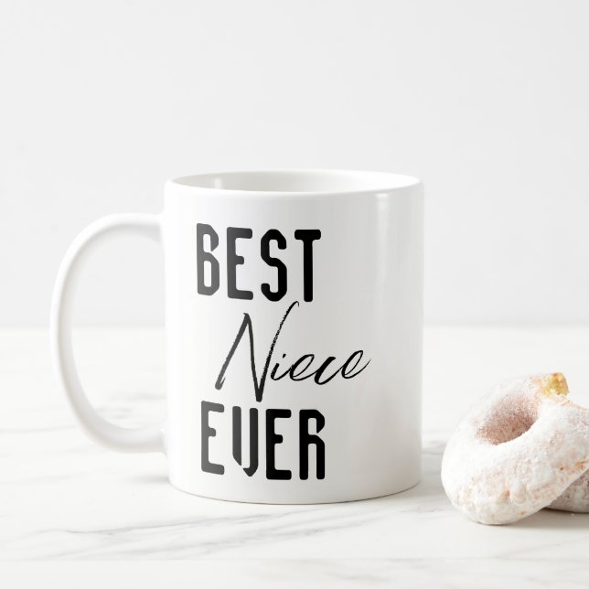 Mugs Beste Nichte überhaupt Kaffeetasse (Mit Donut)