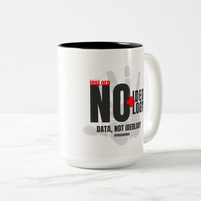 Mugs for thinking and expressing yourself zweifarbige tasse (VorderseiteRechts)