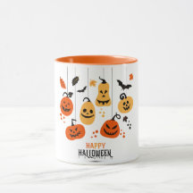 Mugs happy halloween