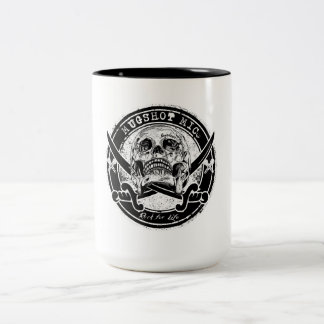 Mugshot Mic zweifarbige Tasse