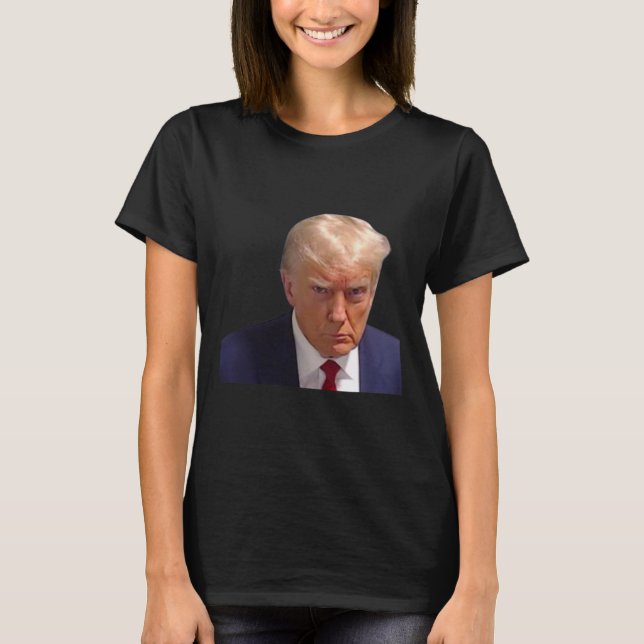 Mugshot Trump 1st Picture Donald Prison Tasse Shot T-Shirt (Vorderseite)