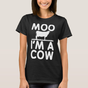 Muh, ich bin ein Kuhkostüm T-Shirt
