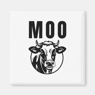 Muh Ich Bin Eine Kuh Lustiger Bauernhof Magnet