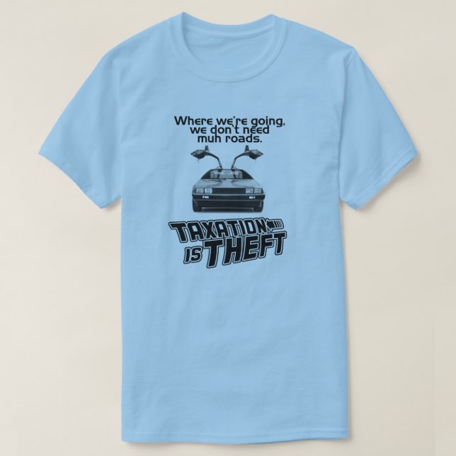 Muh Straßen zur Zukunft T-Shirt (Design vorne)