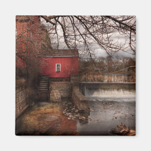 Mühle - Clinton, NJ - Die Mühle und das Rad Magnet