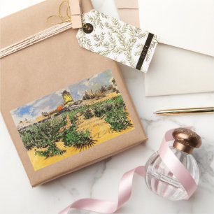 Mühle von Alphonse Daudet in Fontevielle von Van G Rechteckiger Aufkleber