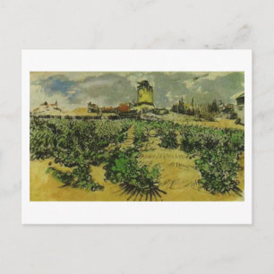 Mühle von Alphonse Daudet, Vincent van Gogh Postkarte