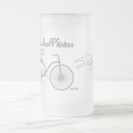 MühleDuoWheeler Co. Vorlage Mattglas Bierglas