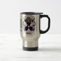 Mühlfamilien-Wappen Reise-Tasse