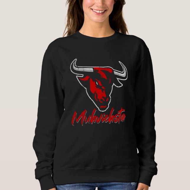 Muhviestar  for farmers farmers with cows sweatshirt (Vorderseite)
