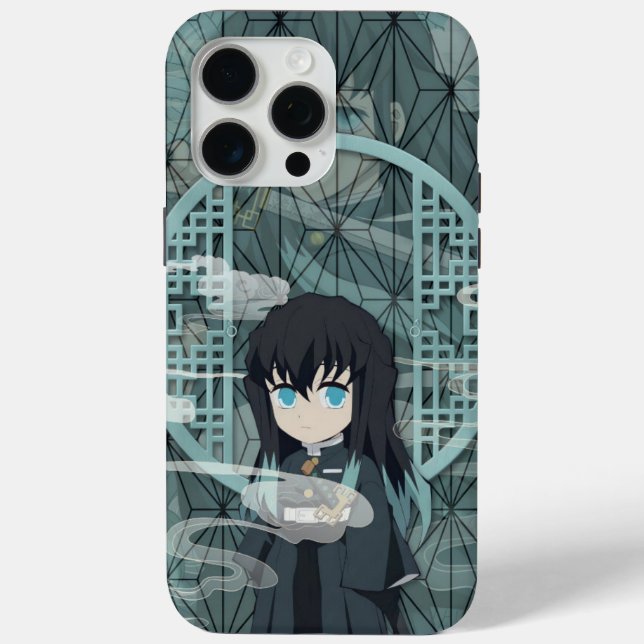 Muichiro Tokito Chibi Case-Mate iPhone Hülle (Rückseite)