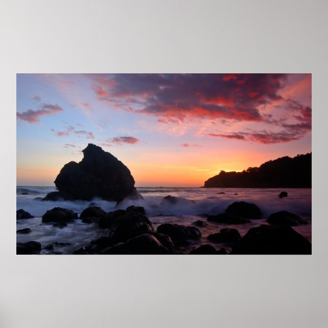 Muir Beach Sunset Poster (Vorne)