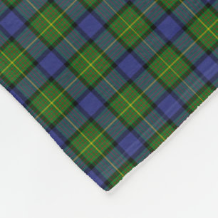 Muir-Clan-Tartan Fleecedecke