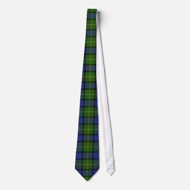 Muir-Clan-Tartan Krawatte (Vorderseite)