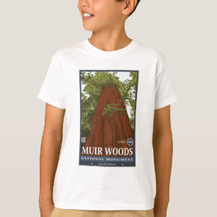 Muir Holz-nationales Monument 3 T-Shirt